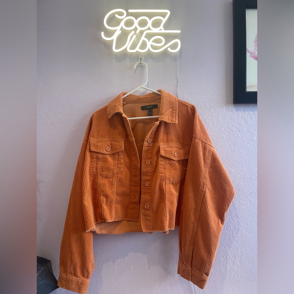 Forever 21 cropped jacket - Picture 1 of 7